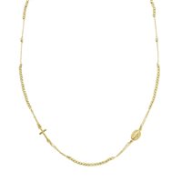 Collana Amen Donna Sacro in Argento CLCRMIGGD3 - CLCRMIGGD3
